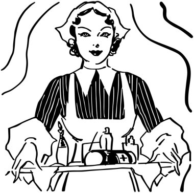 Tıp Tepsili hemşire