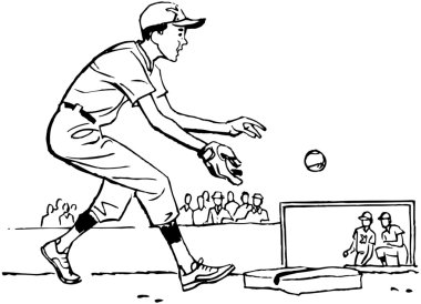 Fielding A Grounder