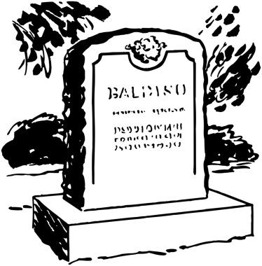 Tombstone clipart