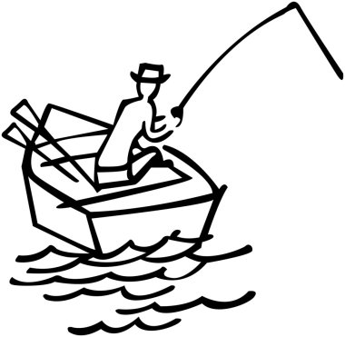 Gone Fishing clipart