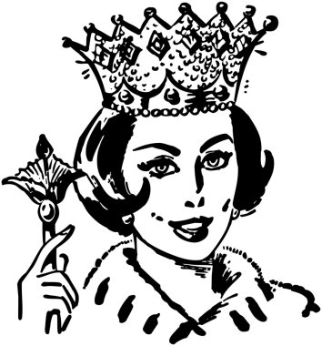 Queen Of The Household clipart