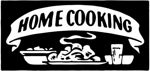 Domácí vaření — Stockový vektor