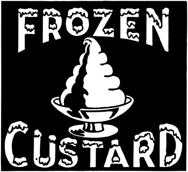 Frozen Custard — Stock Vector