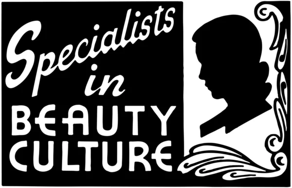 Specialists In Beauty Culture — Stock Vector