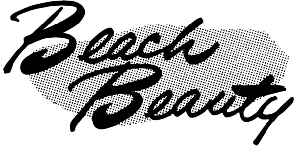 Beach Beauty — Stock Vector