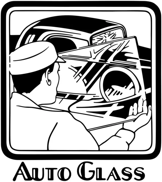 Autoglas — Stockvektor