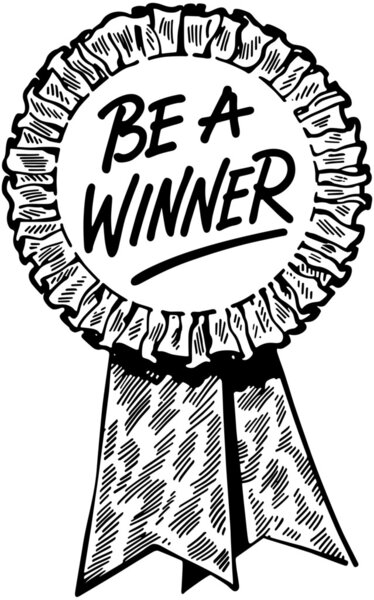 Be A Winner Ribbon