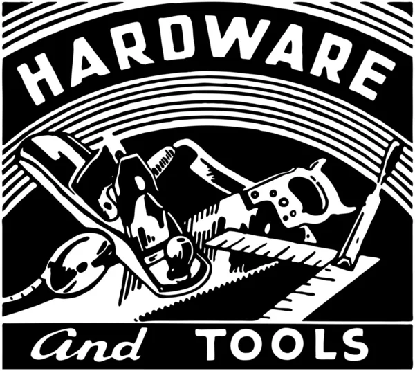 Hardware e strumenti — Vettoriale Stock