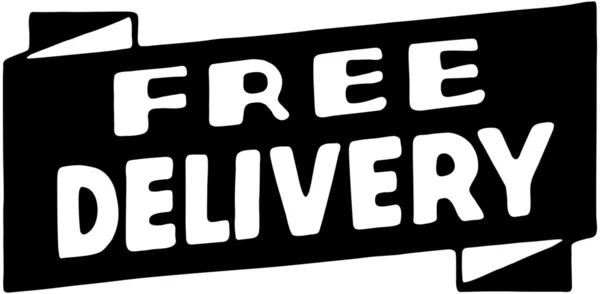 Free Delivery — Stock Vector