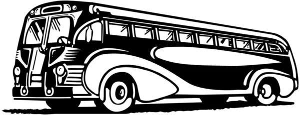 Viaggiare in autobus — Vettoriale Stock