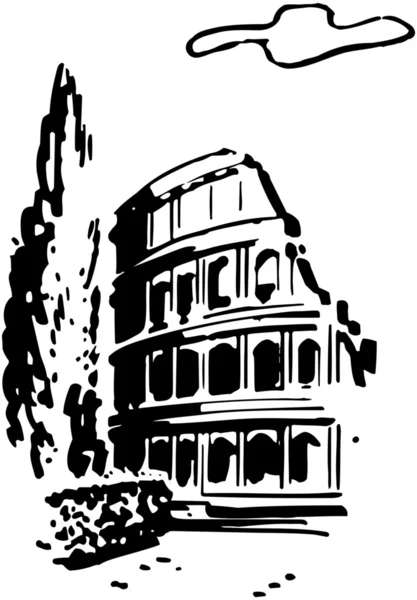 Romeins Colosseum — Stockvector