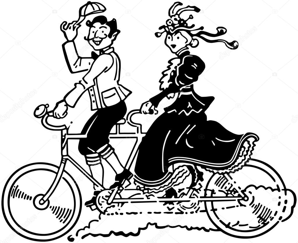 A bicycle built for two new arrivals