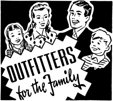 Outfitters For The Family clipart