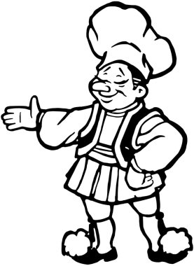 Proud Chef clipart