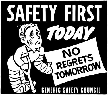 Safety First clipart