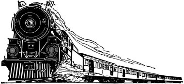 Steam Locomotive clipart