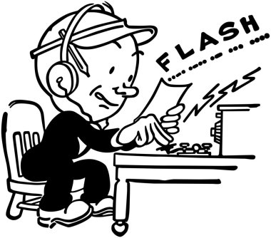 Telegraph Operator clipart