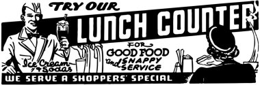 Lunch Counter clipart