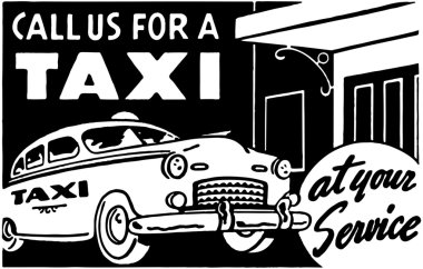 Bize bir taksi çağırır