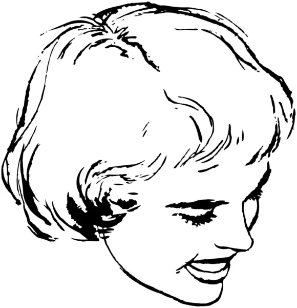 Bob saç modeli olan kadın