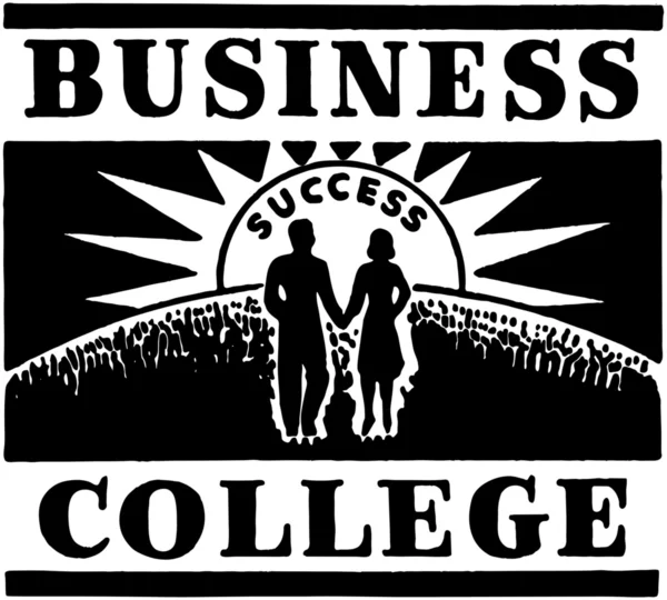 Business College — Stockvector