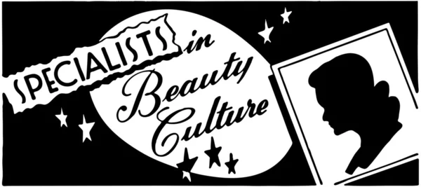 Spécialistes de la culture beauté — Image vectorielle