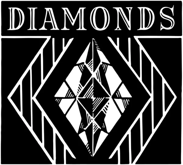 Diamante — Vector de stoc