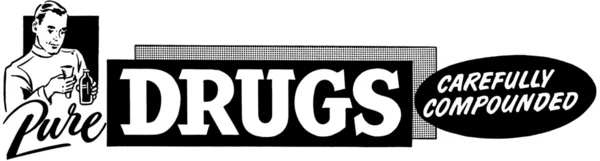 Pure Drugs — Stockvector