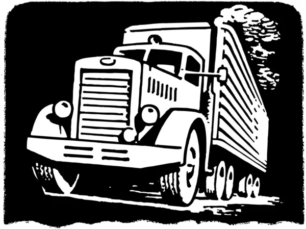 Nakliye kamyonu — Stok Vektör