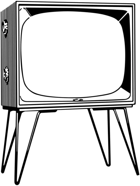 TV-toestel — Stockvector