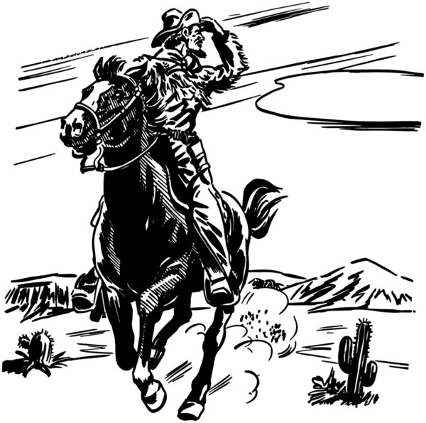 Sheriff On Horse