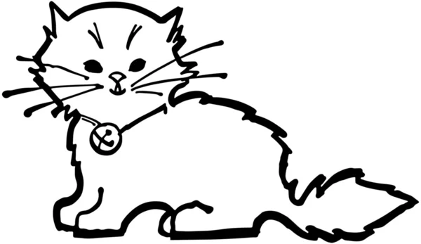 Lindo gatito — Archivo Imágenes Vectoriales
