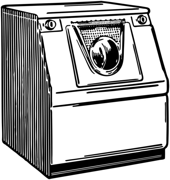 自動洗濯機 — ストックベクタ