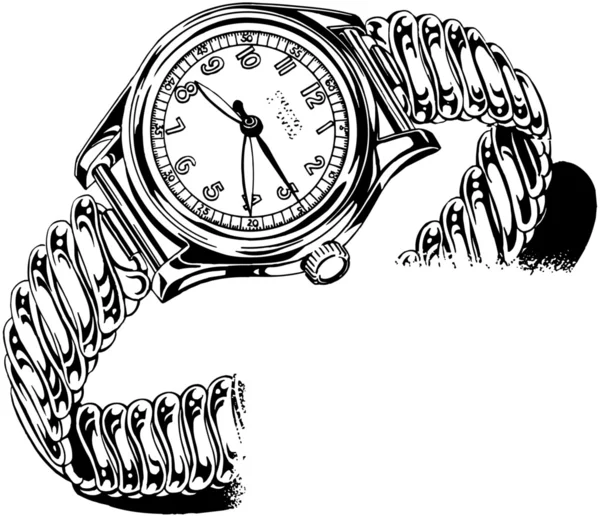 Montre Homme — Image vectorielle