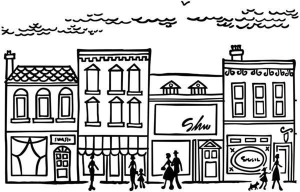 Small Town Main Street