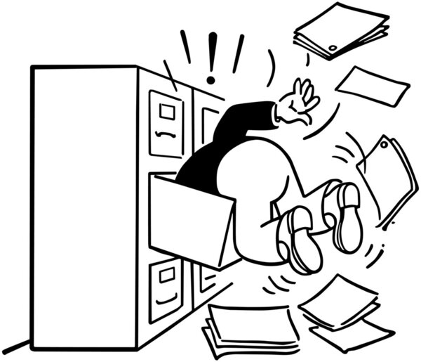 Searching The Filing Cabinet