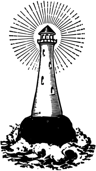 Leuchtturm — Stockvektor