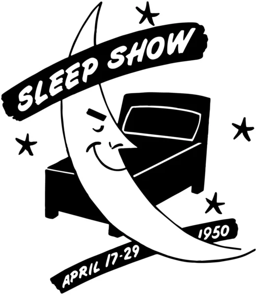 Spánku Show — Stockový vektor