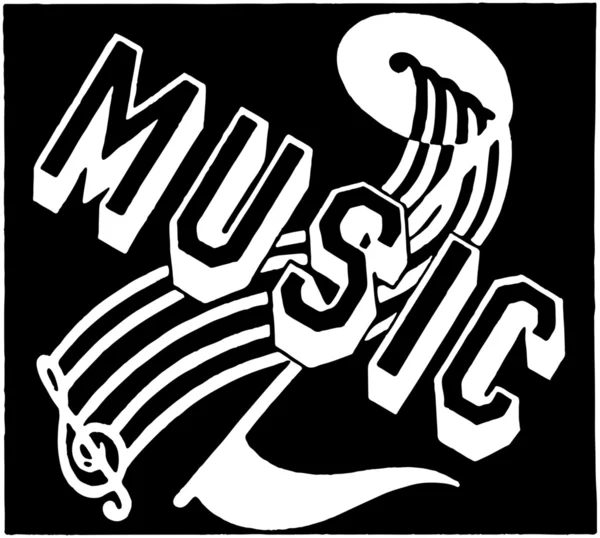 Music sign — Stock Vector