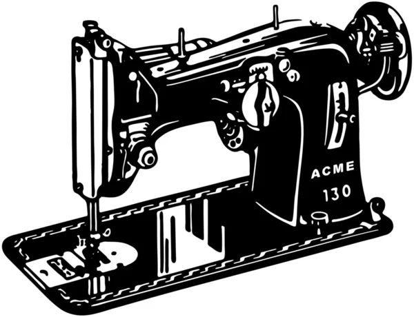 Máquina de coser — Archivo Imágenes Vectoriales