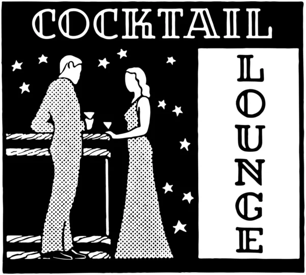 Cocktail Lounge — Stockvector