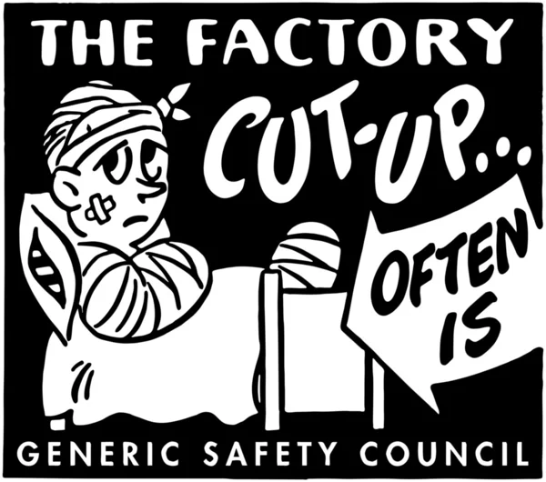 Fabryka Cut-Up — Wektor stockowy