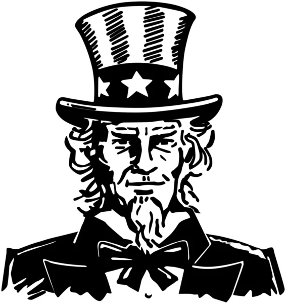 Uncle Sam — Stock Vector