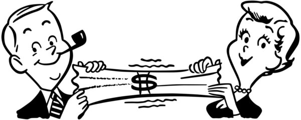 Растягивающийся доллар
