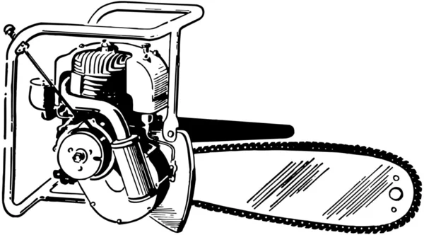 Цепная пила — стоковый вектор