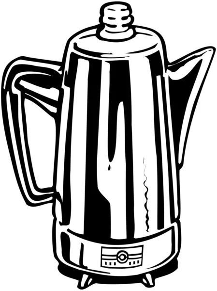 Coffee Percolator — Stock Vector