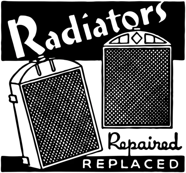 Radiators — Stock Vector