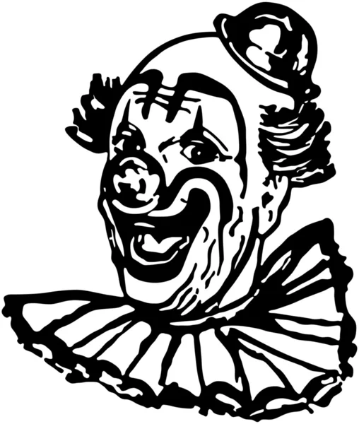 Payaso clásico — Vector de stock