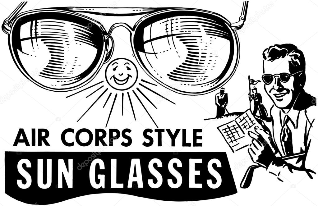 Mens Air Corps Sunglasses