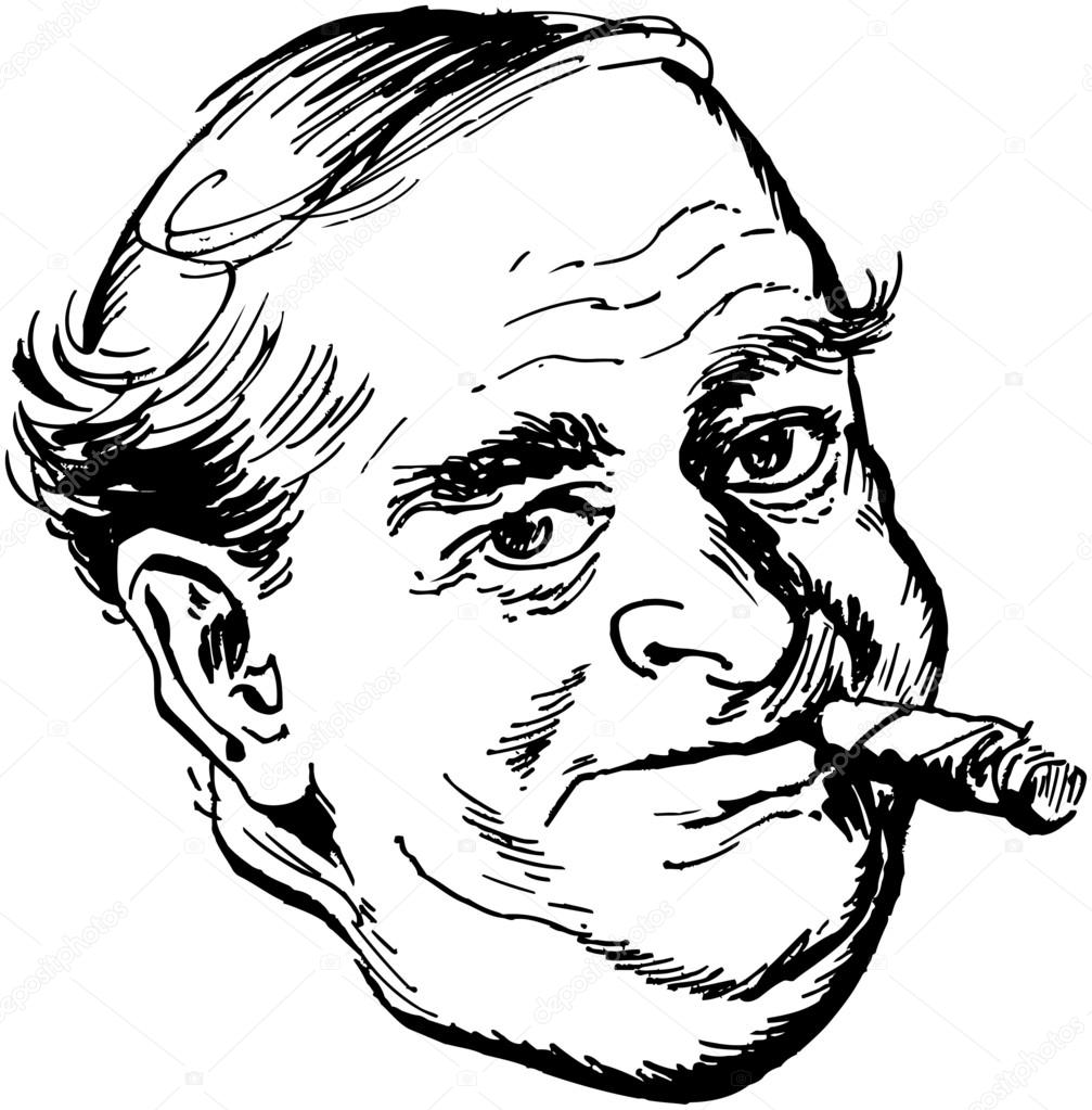 Man With Cigar